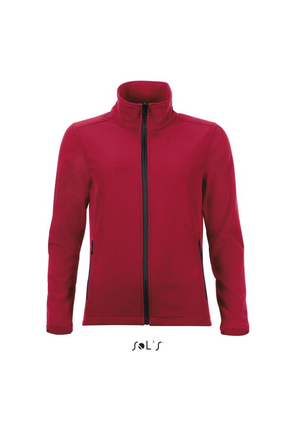 SOL'S - Damska wiatrówka Sol's Race. Kolor: czerwony