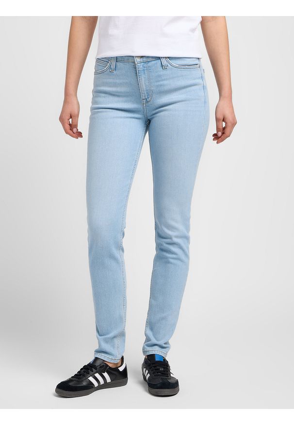 Lee - DAMSKIE SPODNIE LEE SCARLETT HIGH STARK BLEACH 112353193