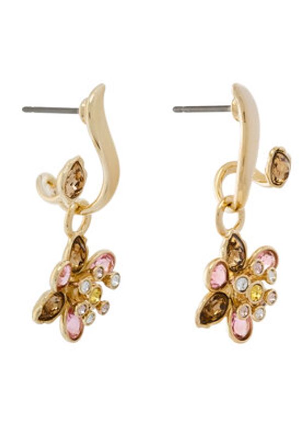 Swarovski Kolczyki Idyllia 5732386 Złoty. Materiał: metalowe. Kolor: złoty
