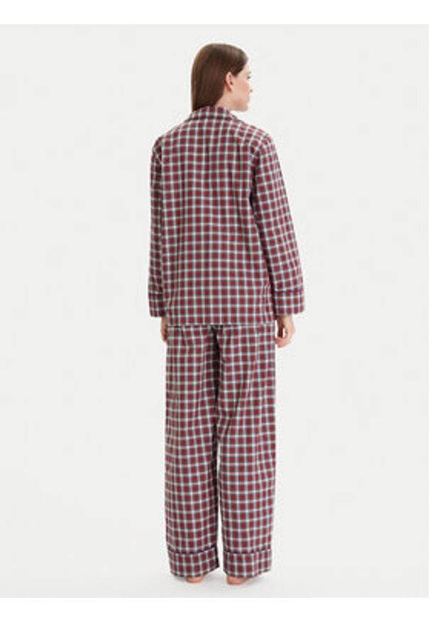 Polo Ralph Lauren Piżama 4P0429 Bordowy Relaxed Fit. Kolor: czerwony. Materiał: bawełna