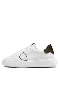 Philippe Model Sneakersy Temple Low BTLU VC01 Biały. Kolor: biały. Materiał: skóra #3