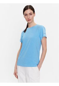 columbia - Columbia T-Shirt Sun Trek™ 1940543 Błękitny Regular Fit. Kolor: niebieski. Materiał: syntetyk