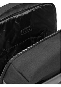 Gino Rossi - GINO ROSSI Plecak CEO-GIN-KL-001-09 Szary ciemny. Kolor: szary. Materiał: materiał #5