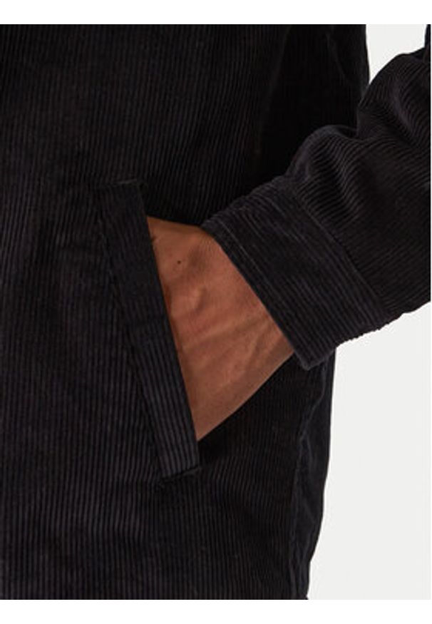 Quiksilver Kurtka przejściowa Dna Sherpa Harrington EQYJK04201 Czarny Regular Fit. Kolor: czarny. Materiał: bawełna