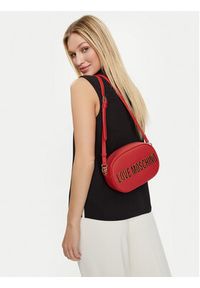 Love Moschino - LOVE MOSCHINO Torebka JC4199PP1IKD0500 Czerwony. Kolor: czerwony. Materiał: skórzane