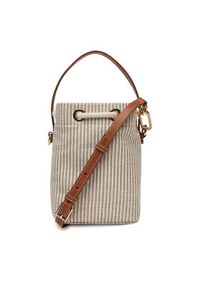TOMMY HILFIGER - Tommy Hilfiger Torebka Th Premium Beach Le Bucket AW0AW17215 Beżowy. Kolor: beżowy #3