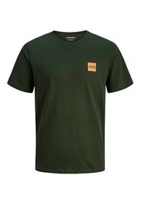 Jack & Jones - Jack&Jones Komplet 3 t-shirtów Brandy 12288298 Kolorowy Regular Fit. Materiał: bawełna. Wzór: kolorowy #4