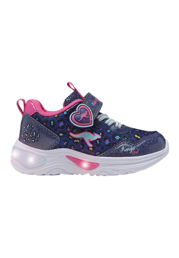KangaRoos - Buty dziecięce KangaROOS K-SLG Beauty EV daisy. Kolor: niebieski