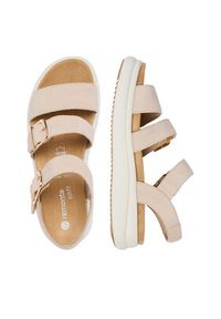 Remonte Sandały CEO-D0L50-60 Beżowy. Kolor: beżowy. Materiał: zamsz, skóra #8