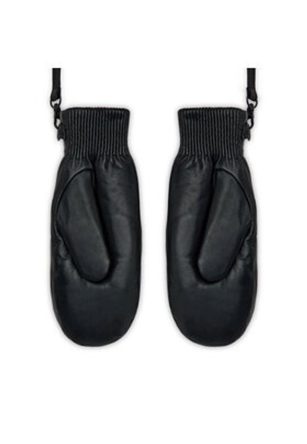 EMU Australia Rękawiczki Damskie Margaret Mittens W7013 Czarny. Kolor: czarny. Materiał: skóra