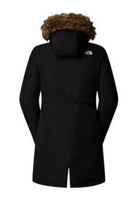 The North Face Parka Zaneck NF0A8DZN Czarny Regular Fit. Kolor: czarny. Materiał: syntetyk