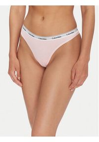 Calvin Klein Underwear Komplet stringów 000QD5209E Kolorowy. Materiał: bawełna. Wzór: kolorowy #3
