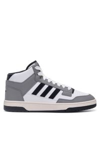 Adidas - adidas Sneakersy RAPID COURT MID W JP5866 Szary. Kolor: szary. Materiał: skóra