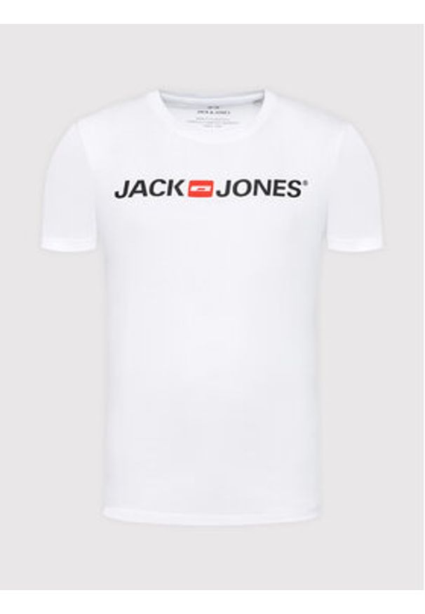 Jack & Jones Komplet t-shirtów Corp Logo 12191330 Kolorowy Slim Fit. Materiał: bawełna. Wzór: kolorowy