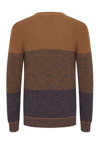 Blend Sweter 20715860 Granatowy Regular Fit. Kolor: niebieski. Materiał: bawełna