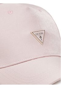 Guess Czapka z daszkiem AW5283 COT01 Różowy. Kolor: różowy. Materiał: materiał, bawełna