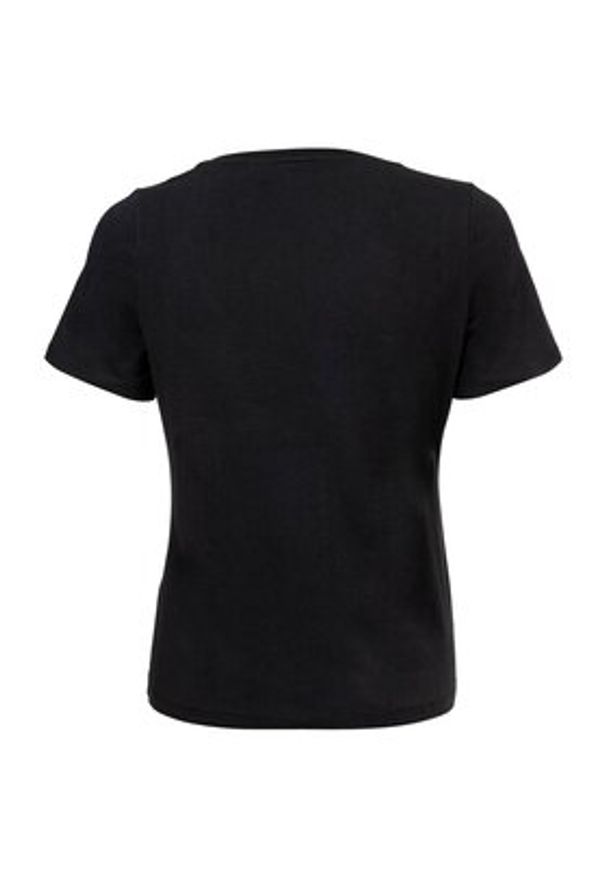 JOOP! Koszulka piżamowa 10224334 Czarny Regular Fit. Kolor: czarny. Materiał: bawełna