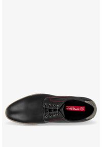 Badoxx - Czarne buty wizytowe sznurowane badoxx mxc422. Kolor: czarny. Styl: wizytowy