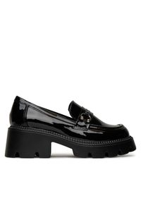 Loafersy DeeZee. Kolor: czarny