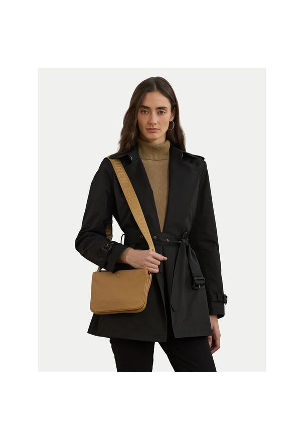 Lauren Ralph Lauren - Torebka LAUREN RALPH LAUREN. Kolor: brązowy