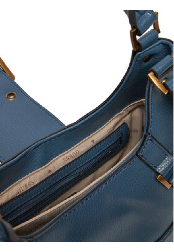 Guess Torebka HWBB93 34050 Niebieski. Kolor: niebieski. Materiał: skórzane