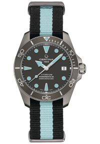 Zegarek Męski CERTINA DS Action Diver C032.807.48.081.00. Rodzaj zegarka: analogowe. Materiał: koronka