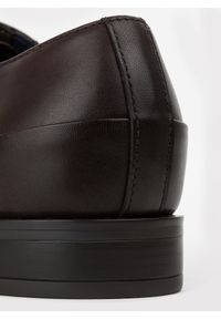 Pako Lorente - PAKO LORENTE – Brązowe monki męskie. Zapięcie: klamry. Kolor: brązowy. Materiał: skóra, jeans #2