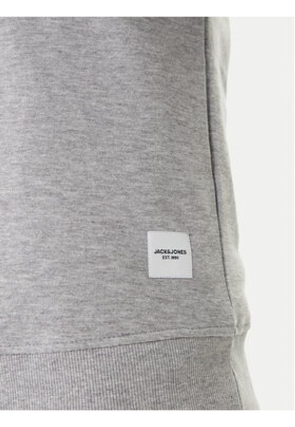Jack & Jones Bluza Basic 12181903 Szary Regular Fit. Kolor: szary. Materiał: bawełna