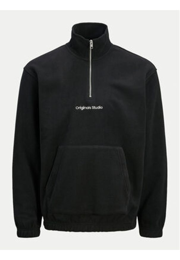 Jack & Jones - Jack&Jones Polar Vesterbro 12262981 Czarny Relaxed Fit. Kolor: czarny. Materiał: syntetyk