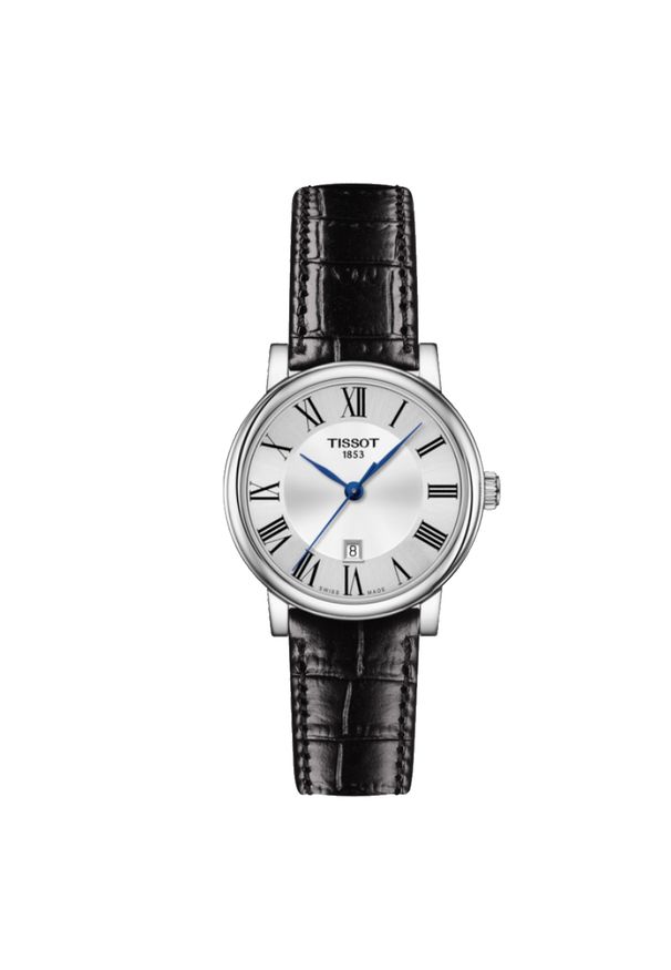 Zegarek Damski TISSOT Carson PRemium Lady T-CLASSIC T122.210.16.033.00. Rodzaj zegarka: analogowe. Materiał: materiał, skóra. Styl: klasyczny, elegancki