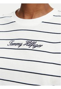 TOMMY HILFIGER - Tommy Hilfiger T-Shirt Classic WW0WW50948 Biały Relaxed Fit. Kolor: biały. Materiał: bawełna #3