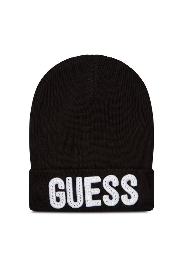 Czapka Guess. Kolor: czarny