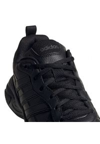 Adidas - Buty adidas Strutter M EG2656 czarne. Kolor: czarny. Materiał: guma, skóra. Szerokość cholewki: normalna. Sezon: lato #7