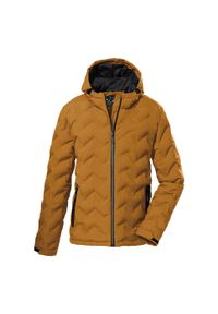 Kurtka męska Killtec KOW 119 MN QLTD JCKT. Kolor: beżowy. Materiał: softshell. Sport: turystyka piesza