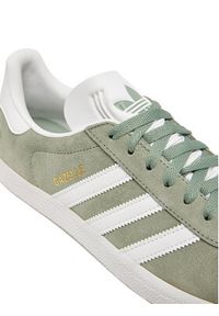 Adidas - adidas Sneakersy Gazelle JH5384 Zielony. Kolor: zielony. Materiał: skóra, zamsz. Model: Adidas Gazelle
