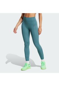 Adidas - Legginsy Optime Stash 7/8. Kolor: niebieski. Technologia: ClimaCool (Adidas)