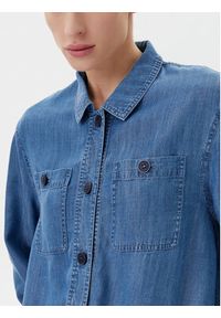 Olsen Kurtka jeansowa 15001600 Niebieski Regular Fit. Kolor: niebieski. Materiał: lyocell, jeans