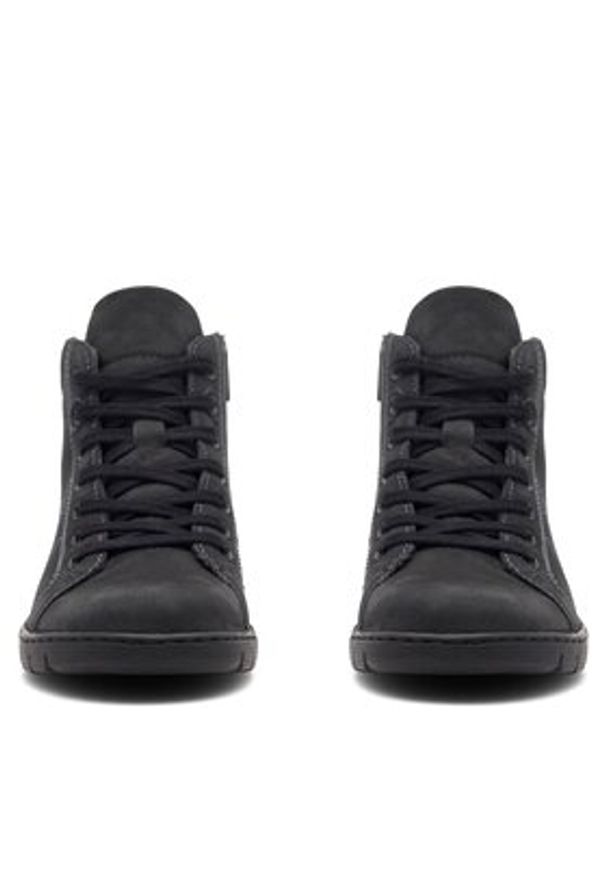 Go Soft Trzewiki WI23-GHANA-03 Granatowy. Kolor: niebieski. Materiał: skóra