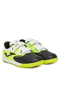 Joma Buty do piłki nożnej Cancha Jr 2501 CAJS2501INV Czarny. Kolor: czarny. Materiał: skóra