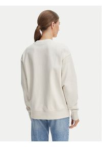 BOSS Bluza C_Eteia_5 50534821 Beżowy Oversize. Kolor: beżowy. Materiał: bawełna #4