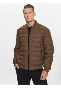 BOSS Kurtka przejściowa Caradoc 50493693 Brązowy Regular Fit. Kolor: brązowy. Materiał: syntetyk