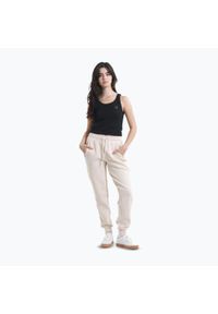 PITBULL - Spodnie damskie Pitbull Discovery Track Pants. Kolor: beżowy