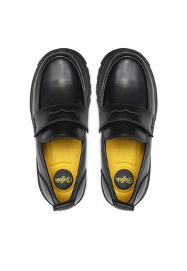 Buffalo Loafersy Aspha Loafer BN1622104 Czarny. Kolor: czarny. Materiał: skóra