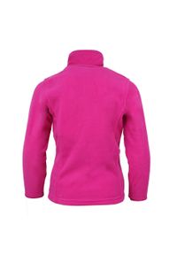 PEAK MOUNTAIN - Dziewczęca kurtka polarowa Peak Mountain Gacesare. Kolor: różowy. Materiał: polar #2