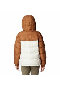 columbia - Kurtka Turystyczna Puchowa Damska Columbia Pike Lake II Insulated Jacket. Kolor: brązowy. Materiał: puch. Sport: turystyka piesza