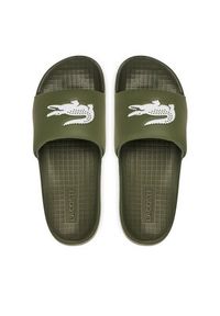 Lacoste Klapki 7-49CMA0021 Khaki. Kolor: brązowy #3
