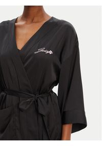 Juicy Couture Szlafrok JCLRB125513 Czarny. Kolor: czarny. Materiał: syntetyk