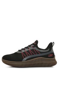 skechers - Skechers Sneakersy BOBS Geo 118171/BKMT Czarny. Kolor: czarny