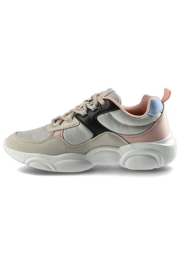 Beżowe Sneakersy Lee Cooper Damskie Modne Obuwie. Okazja: do pracy, na co dzień. Kolor: beżowy. Materiał: materiał, jeans, dresówka, skóra ekologiczna. Szerokość cholewki: normalna. Wzór: aplikacja. Styl: casual