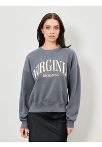 Sinsay - Bluza crewneck - szary. Kolor: szary